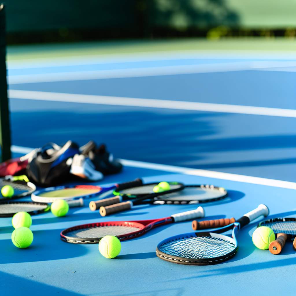 Accessoires tennis : les indispensables pour performer