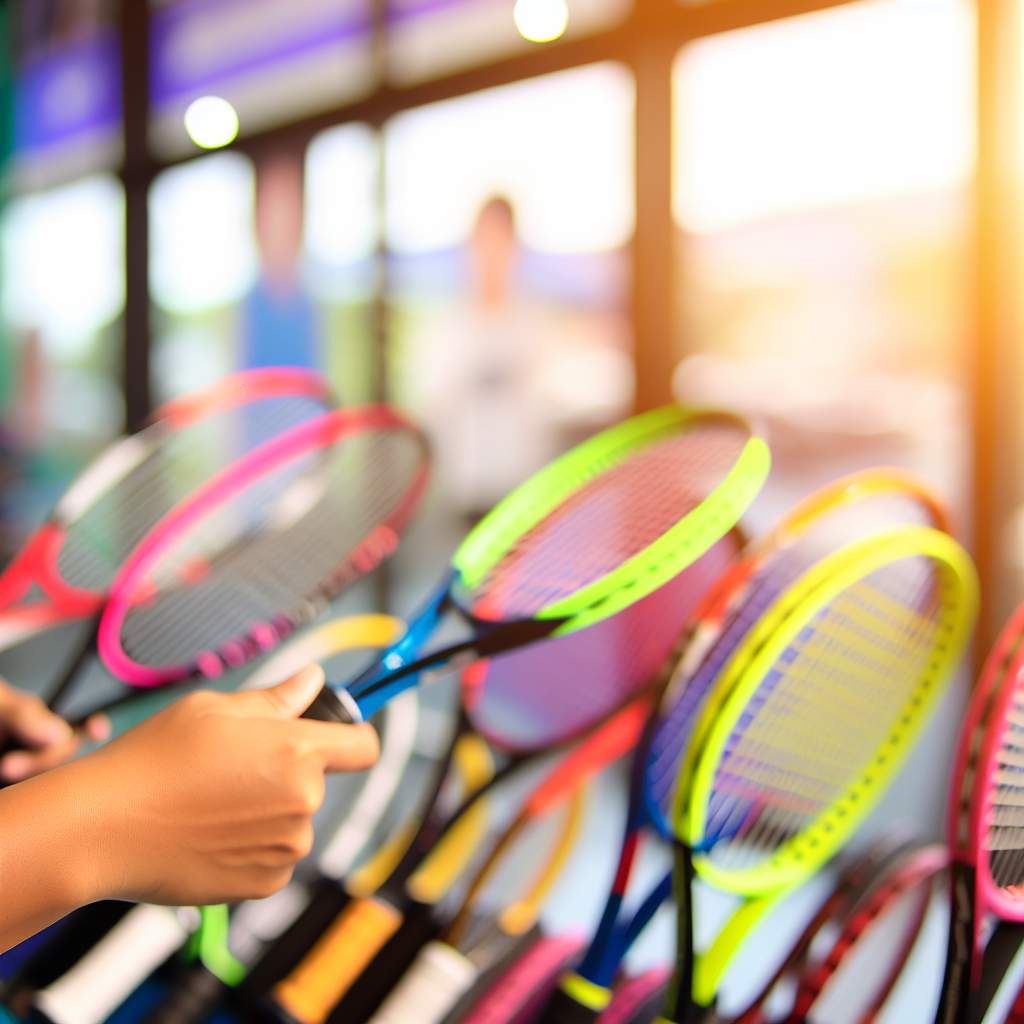 Choisir des raquettes de tennis adaptées : pourquoi ?