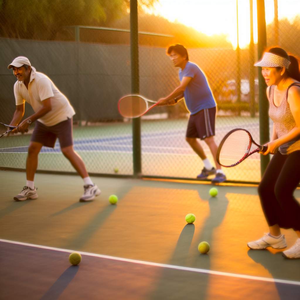 Entraînement tennis débutants : les secrets révélés