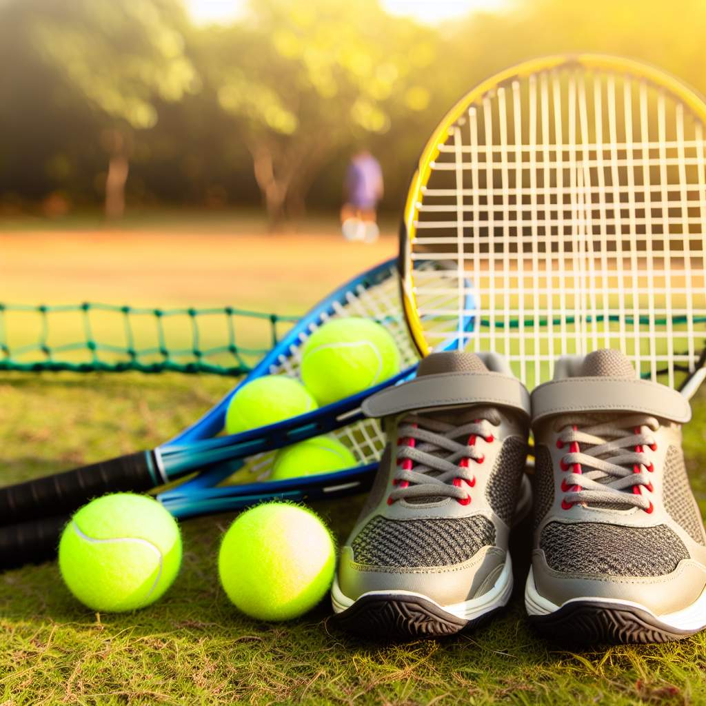 Équipement tennis débutant : le guide essentiel !