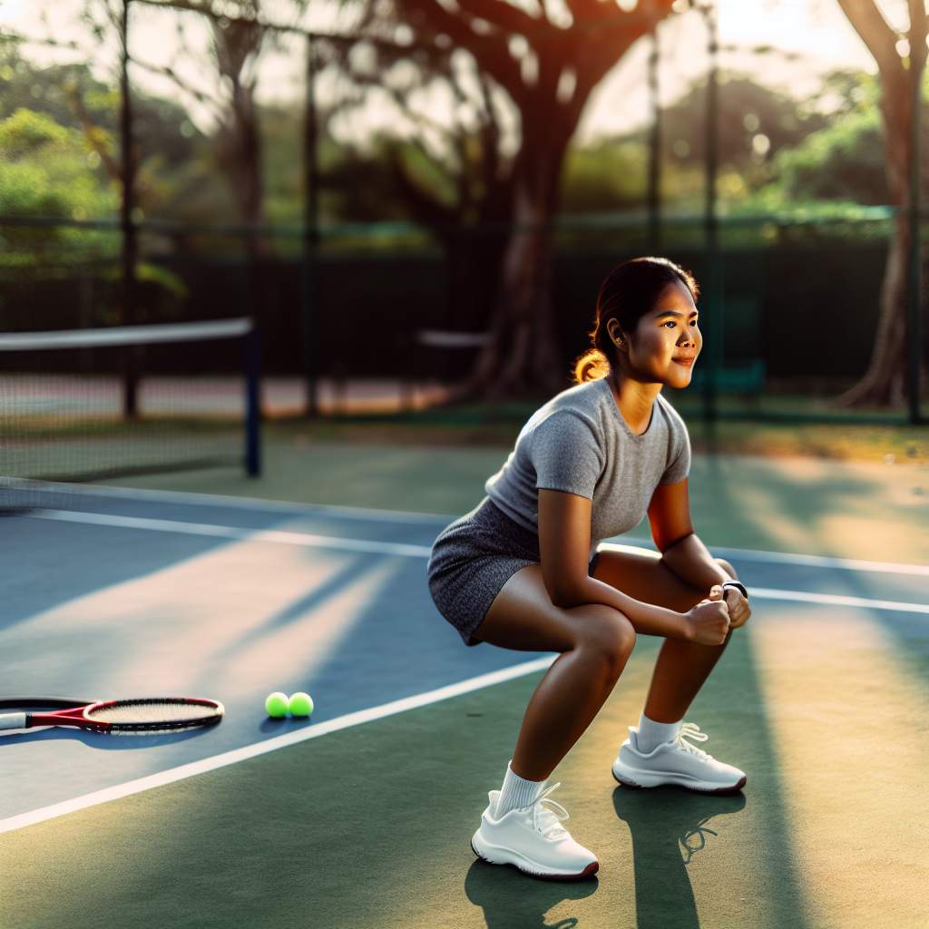 Exercices de renforcement musculaire pour exceller au tennis
