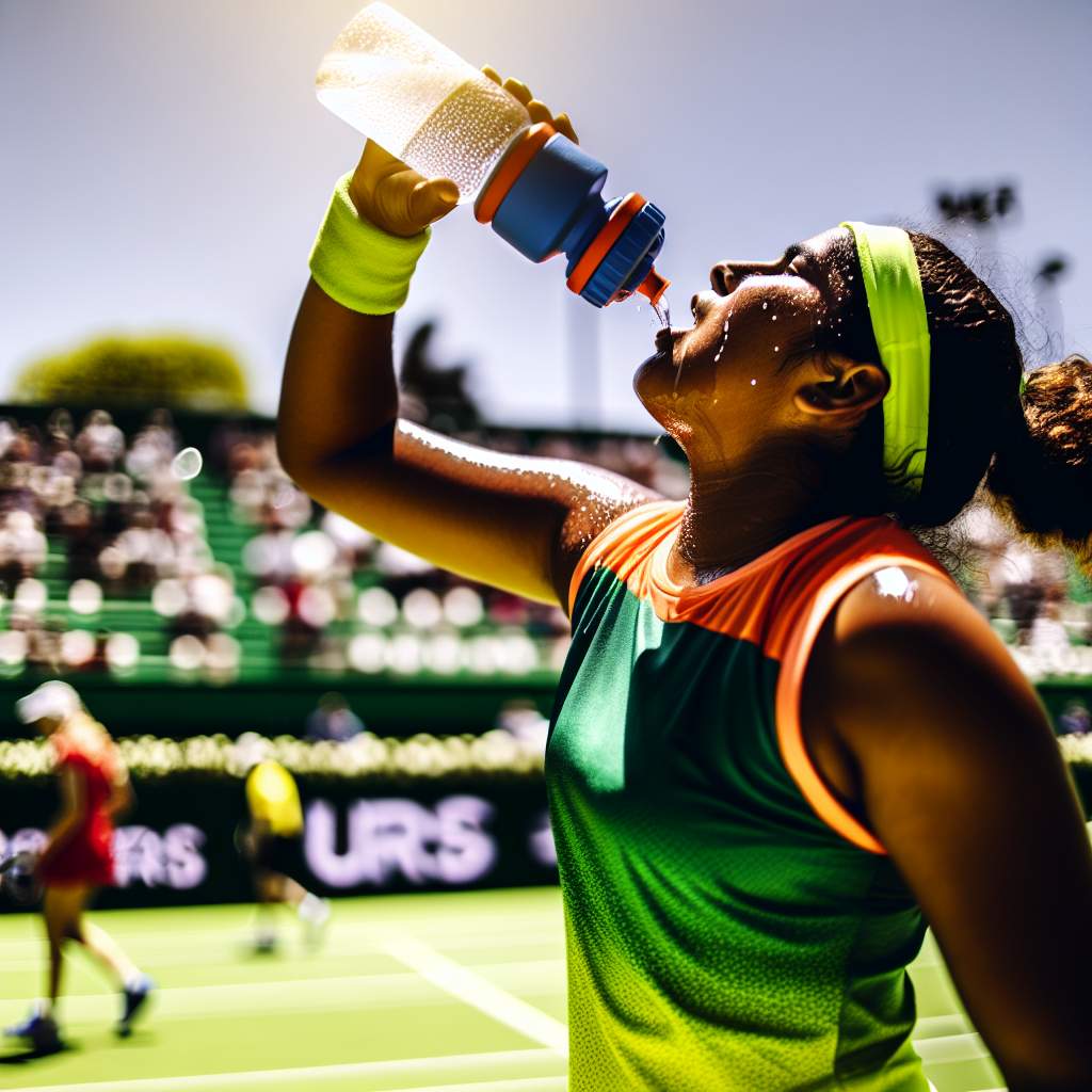 Hydratation tennis : boostez vos performances sur le court