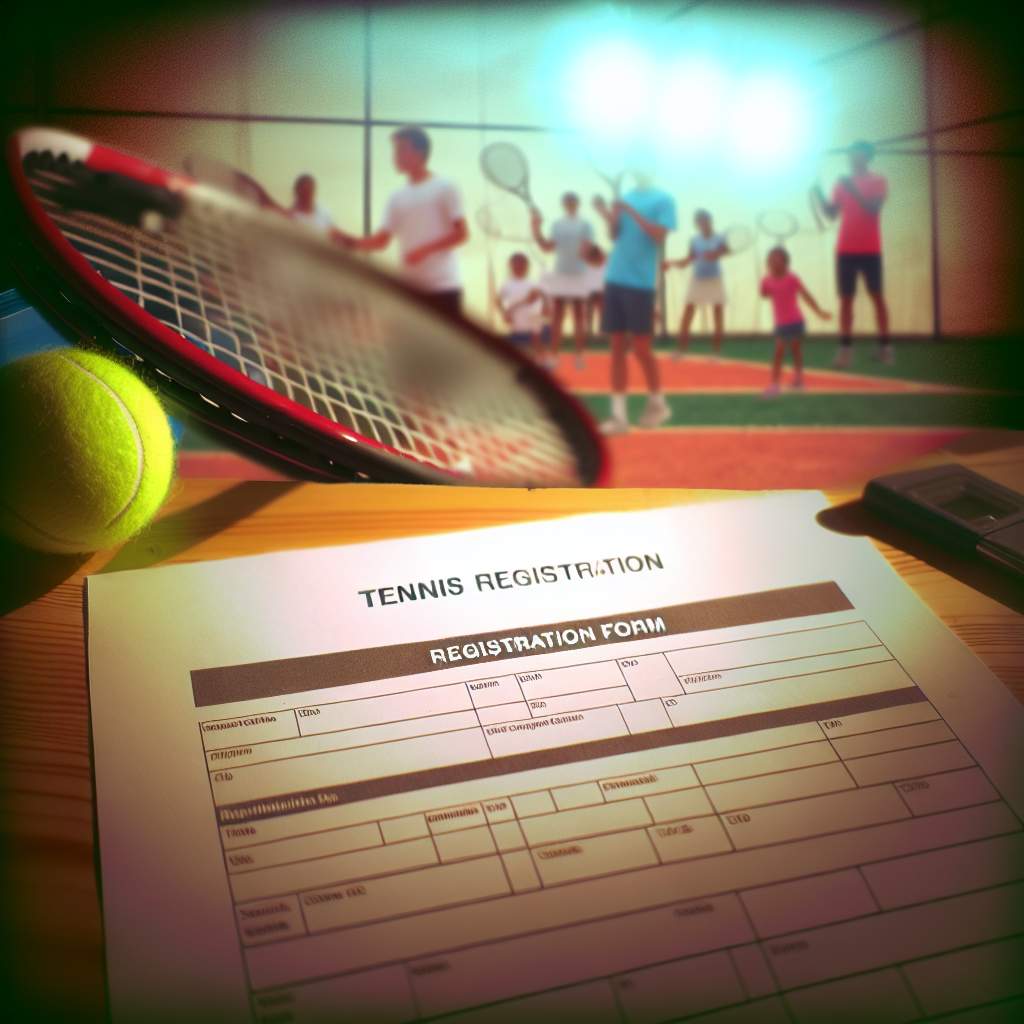 Inscription tournoi tennis amateur : vos étapes clés