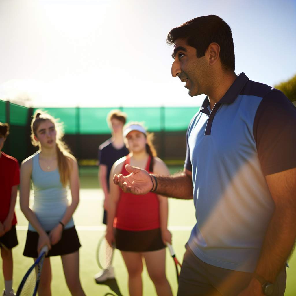 Comment dénicher un entraîneur tennis débutants ?