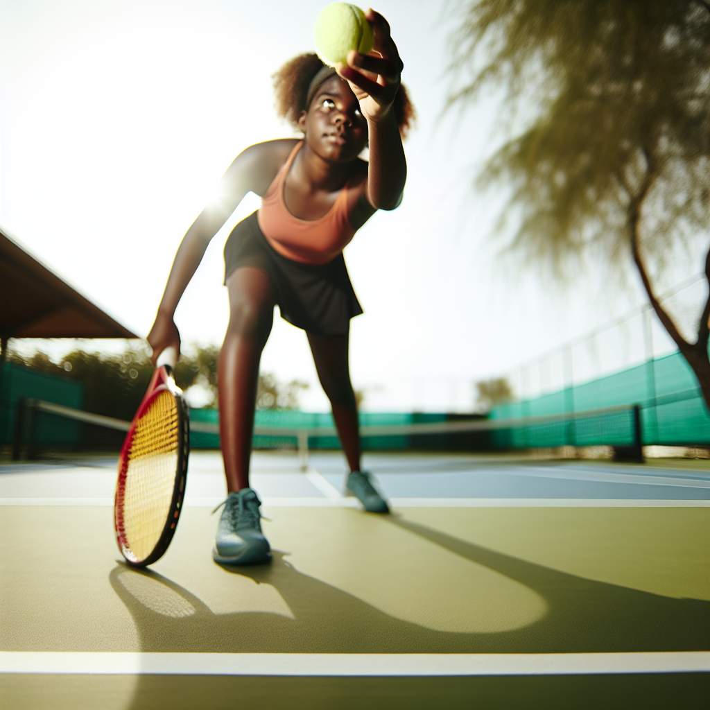 Réussir service tennis : les secrets d'un pro dévoilés