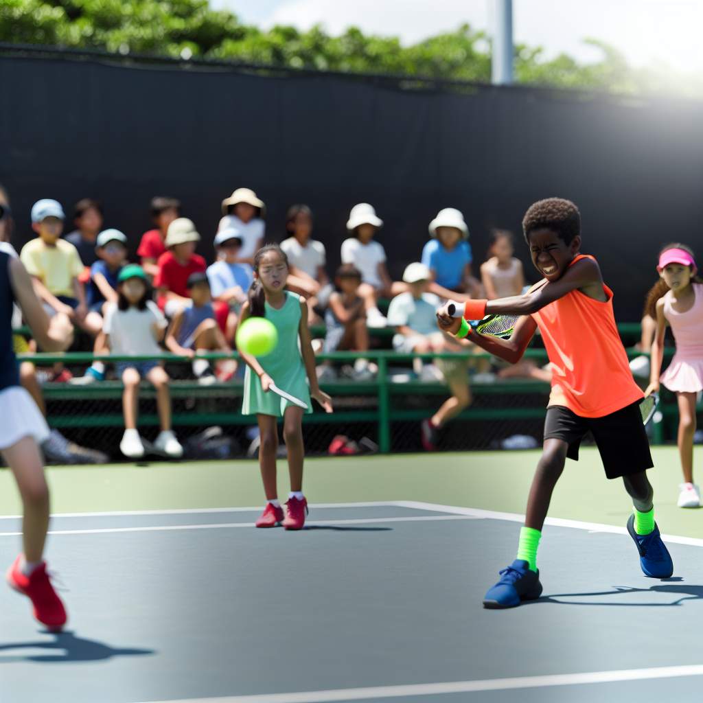 Événements marquants du tennis junior : découvrez-les !