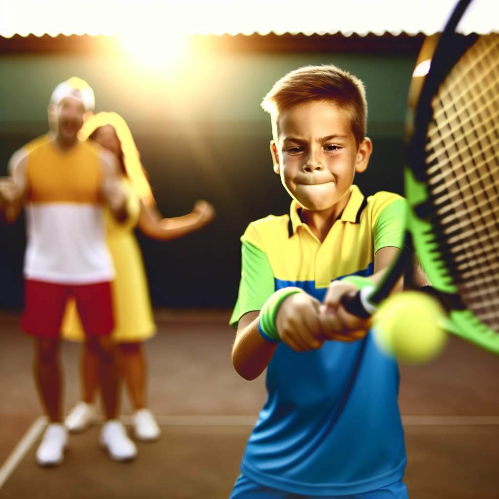 Encourager la persévérance au tennis chez ton enfant
