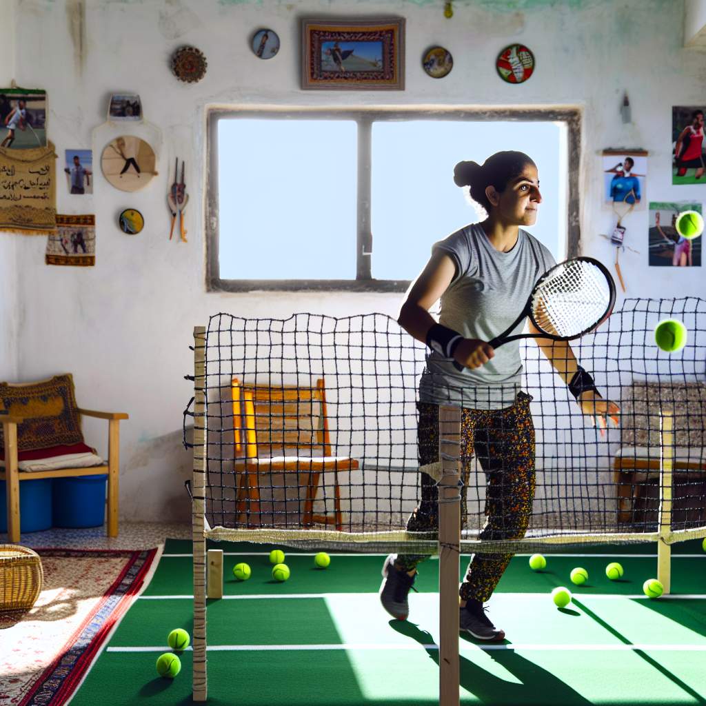 Entraînement tennis maison : boostez vos compétences !