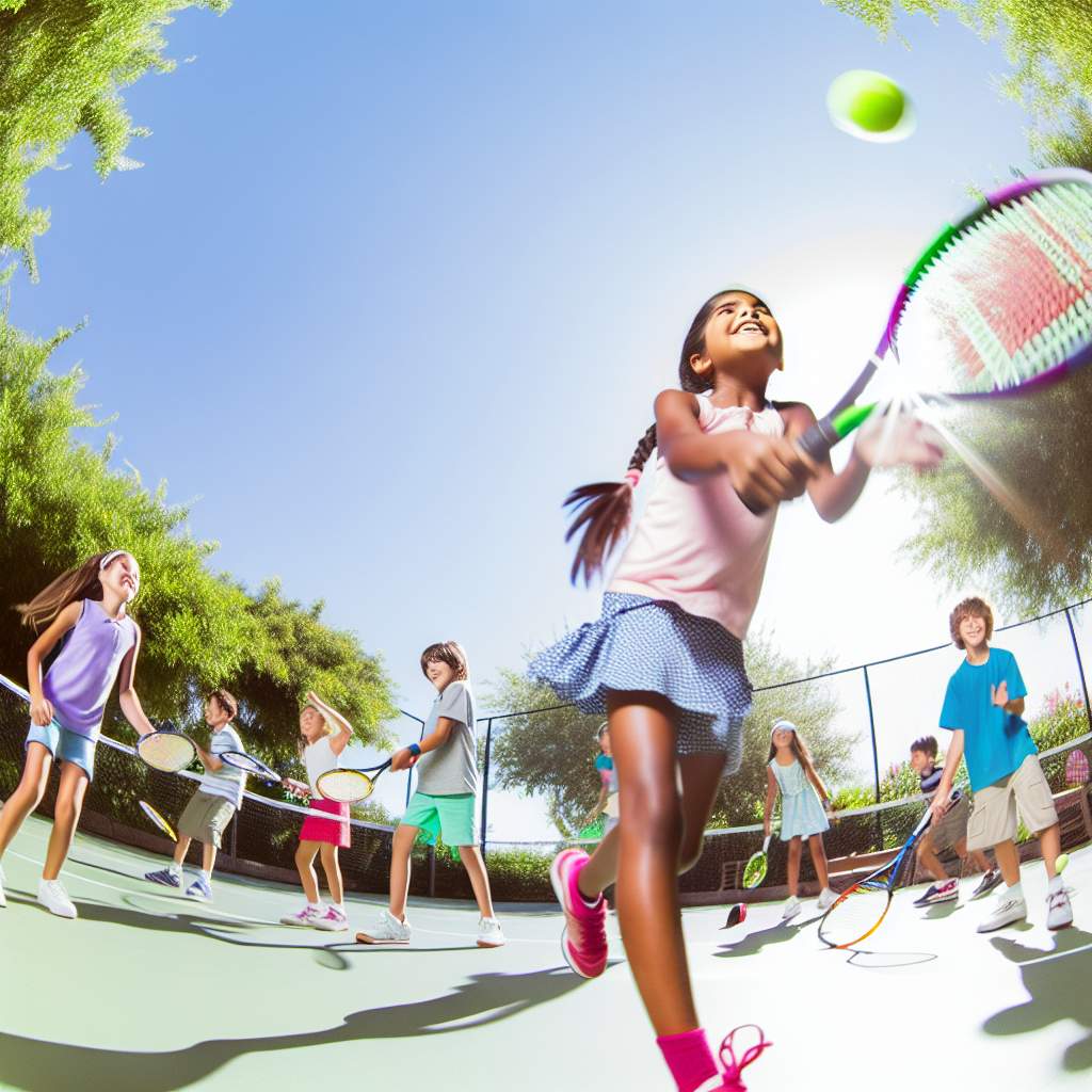 Équipement tennis enfants : le guide essentiel à connaître