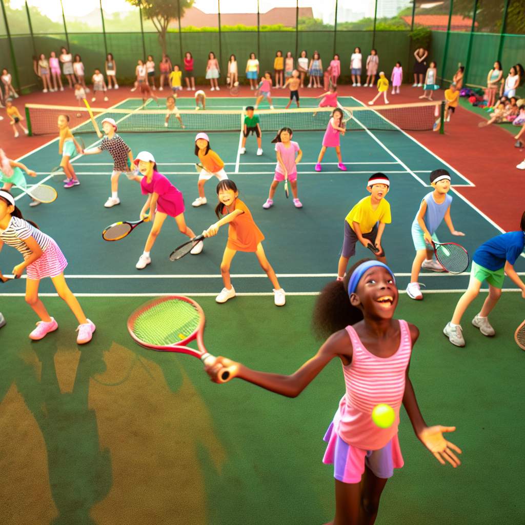 Organiser un tournoi tennis enfants : nos astuces gagnantes