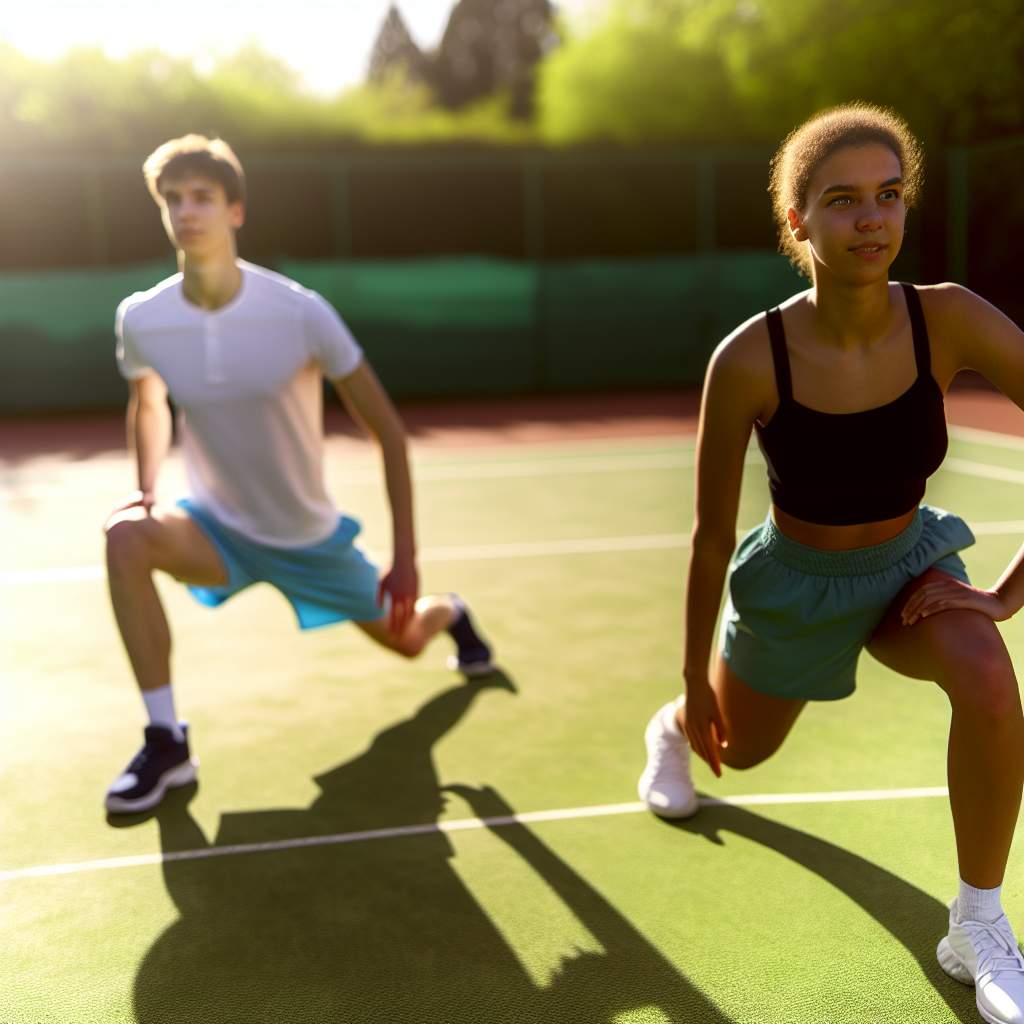 Renforcement musculaire tennis : 5 exercices essentiels