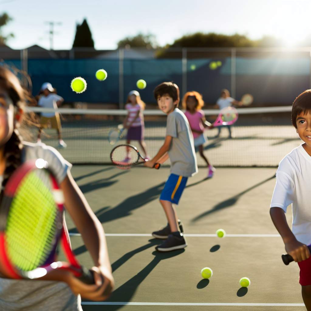 Tennis enfants : découvre les secrets du jeu !