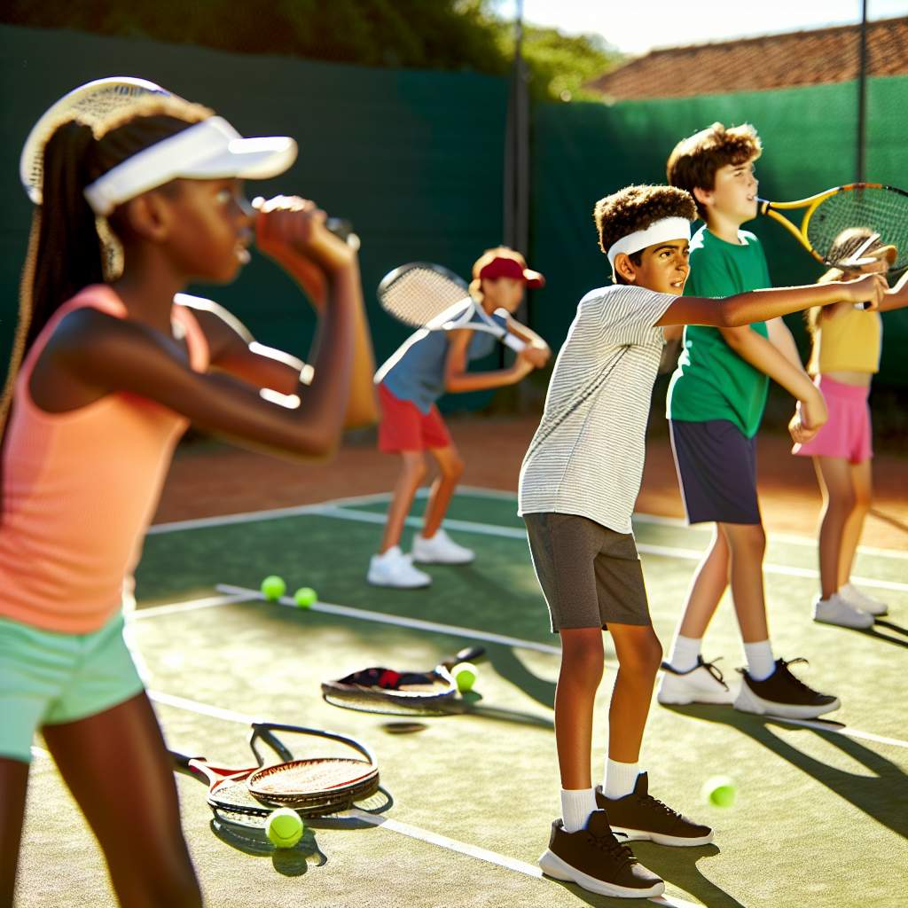 Tennis juniors : découvre les secrets des champions !