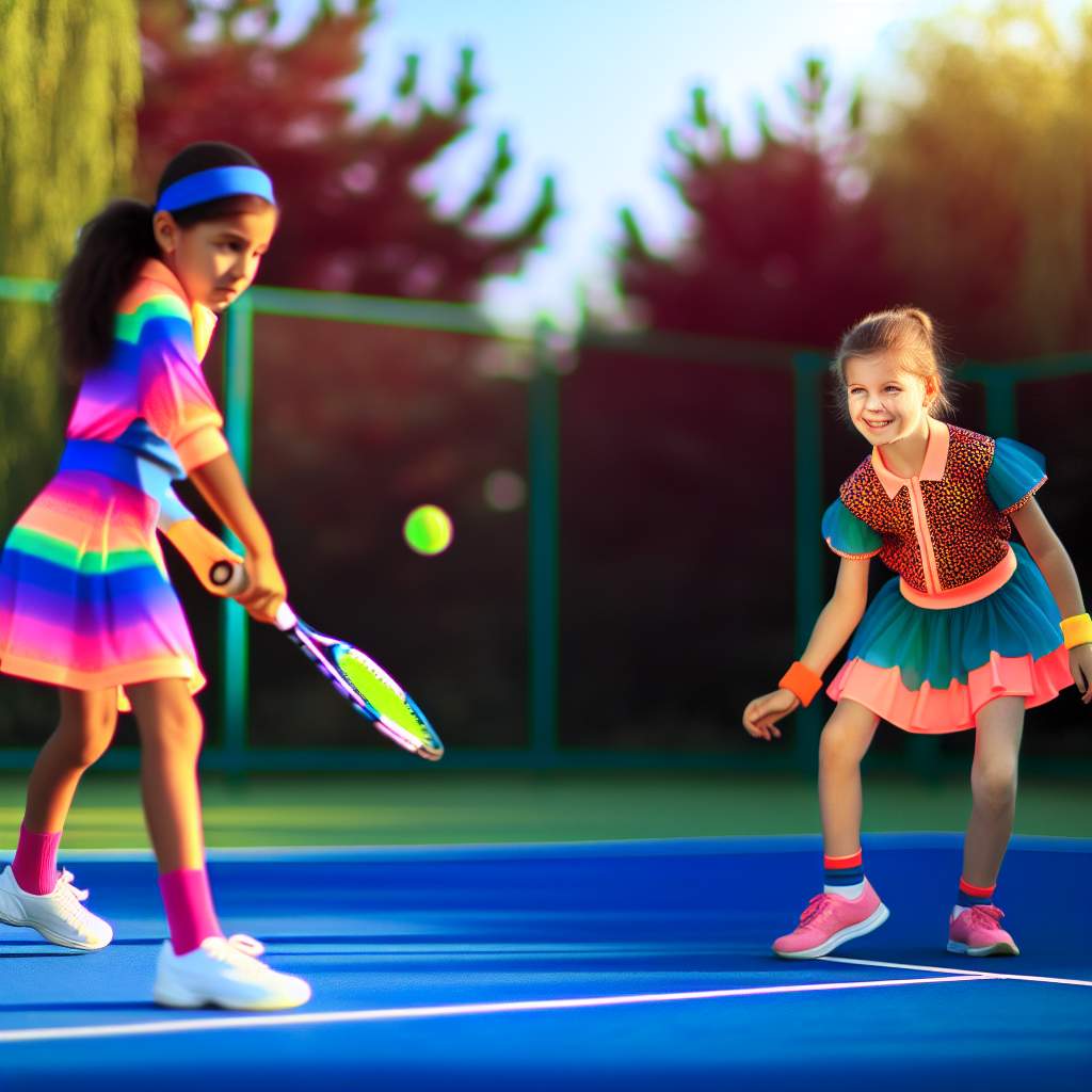 Vêtements tennis enfants : découvrez les coups de cœur